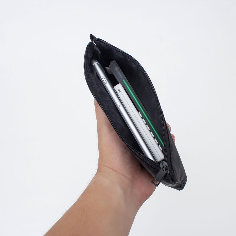YONBEN Money Bank Deposit Bag with Zipper Lightweight Money Holder Nylon Waterproof Coin Change Bag - Image 4